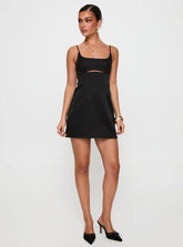 By Your Side Playsuit Black